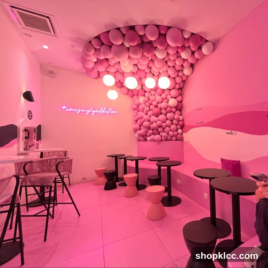 Pink Cafe Interior