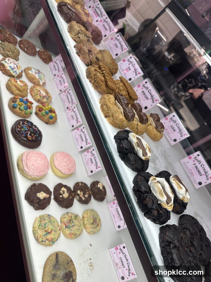 Display Case of Cookies
