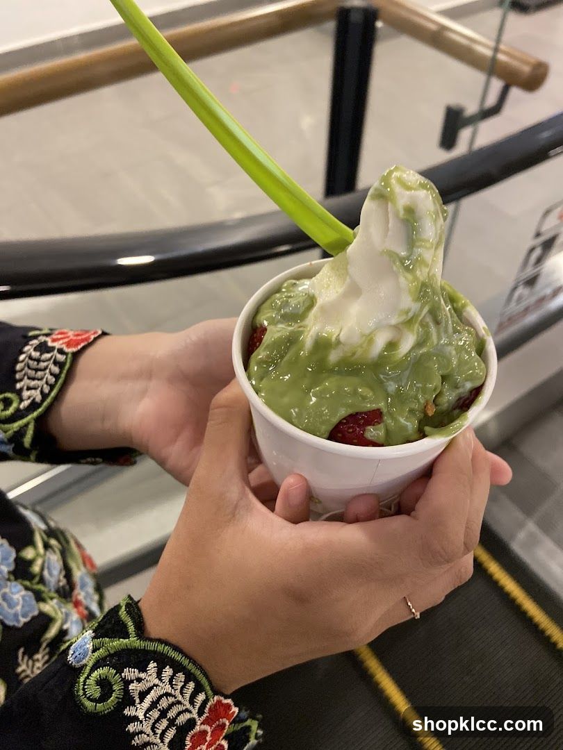 Soft Serve Ice Cream with Toppings