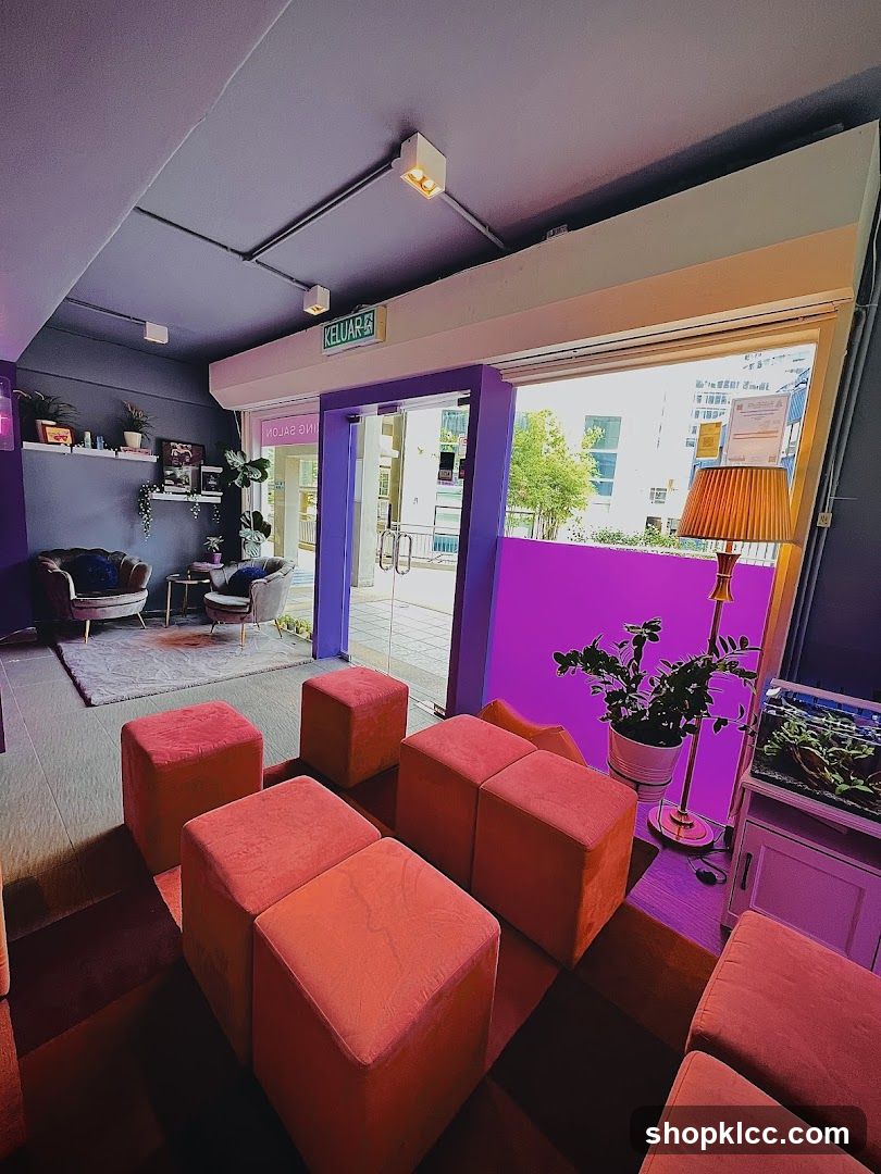 Salon Waiting Area