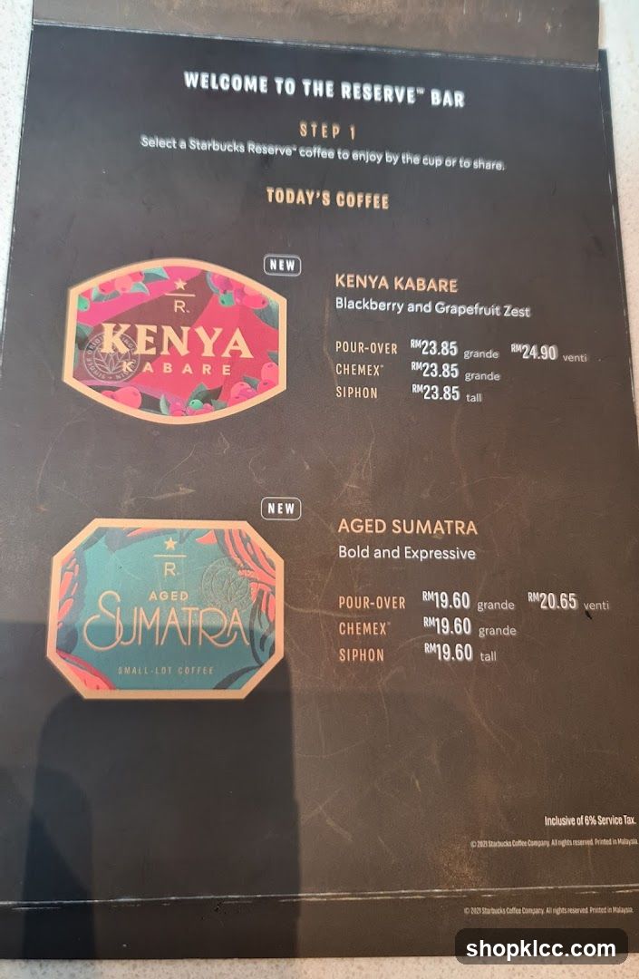 Today's Coffee