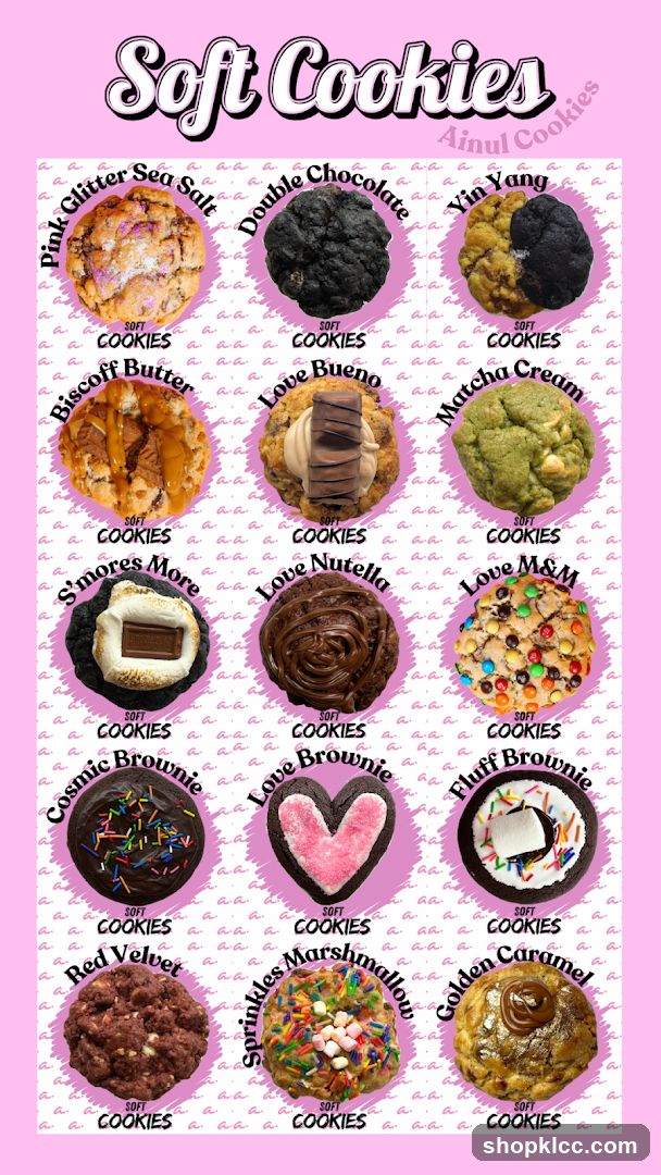 Soft Cookies Menu