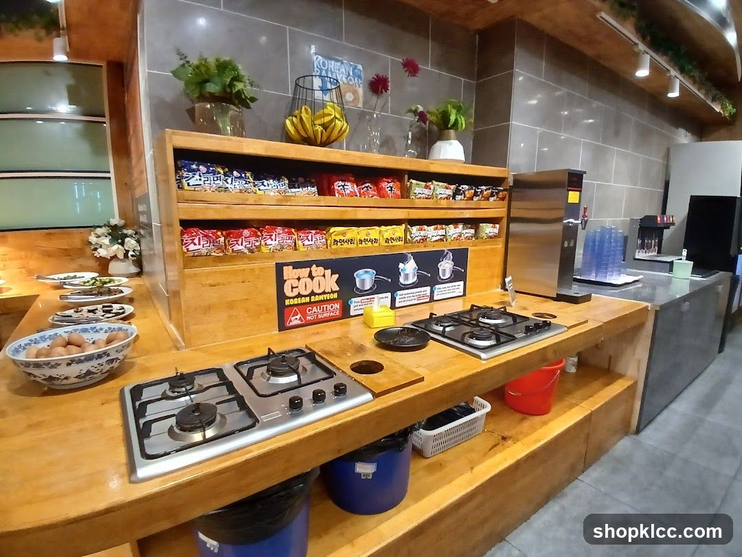 Ramen Cooking Station