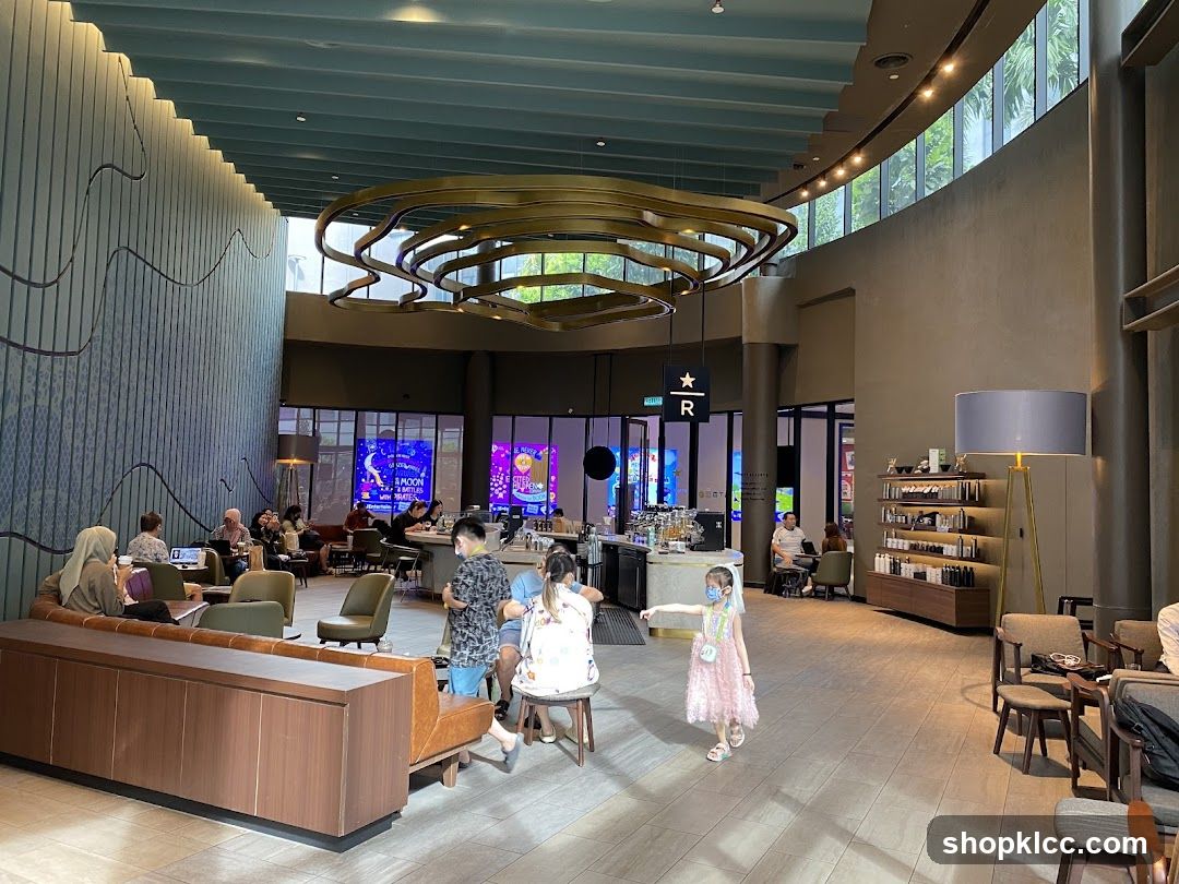 Modern Starbucks Interior