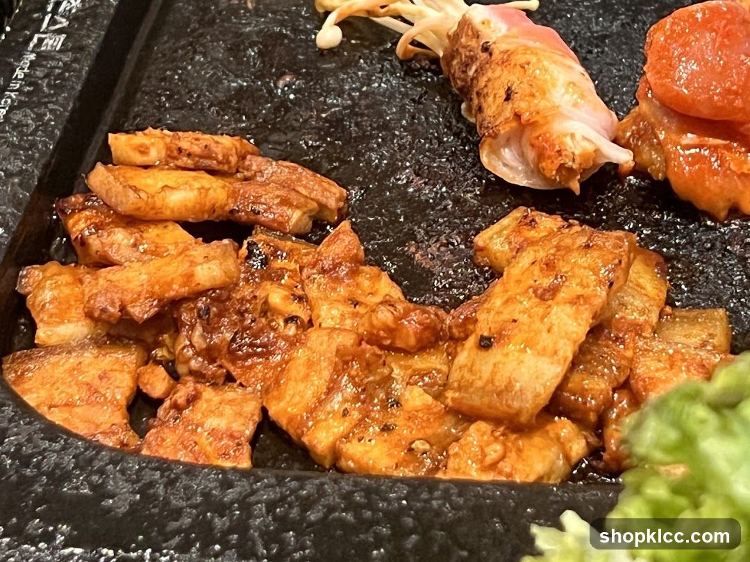 Grilled Pork Belly