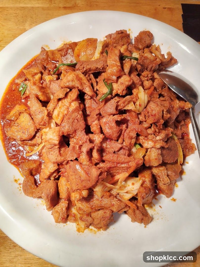 Spicy Pork Stir-fry