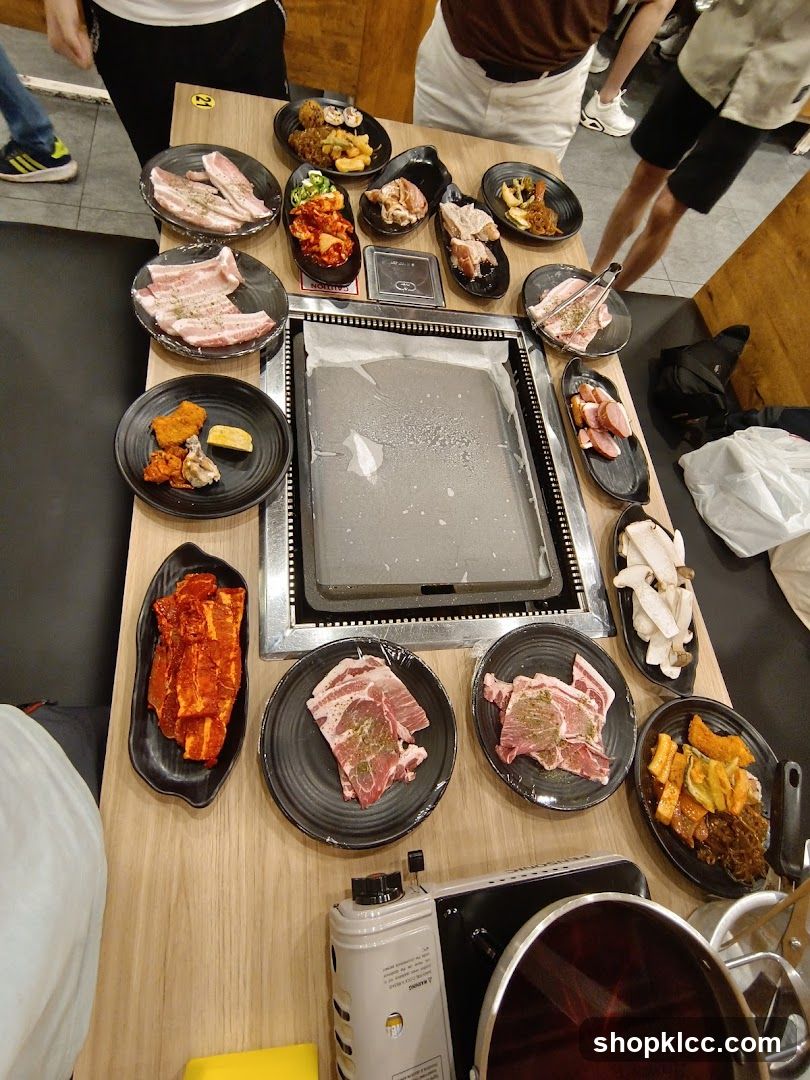 Korean BBQ Spread