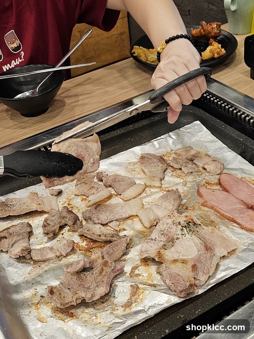Grilling Meat