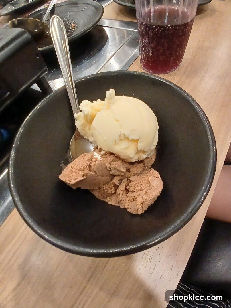 Ice Cream Dessert