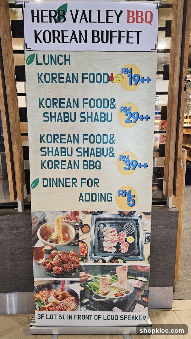 HERB VALLEY BBQ KOREAN BUFFET
