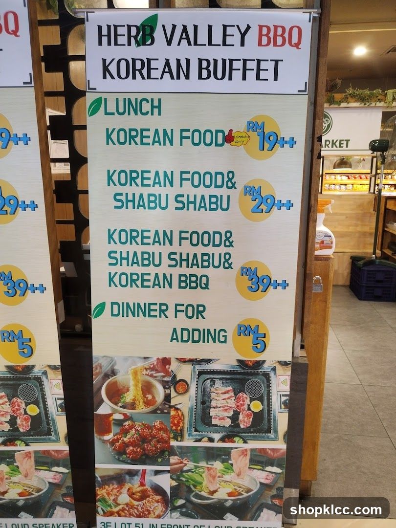 HERB VALLEY BBQ KOREAN BUFFET