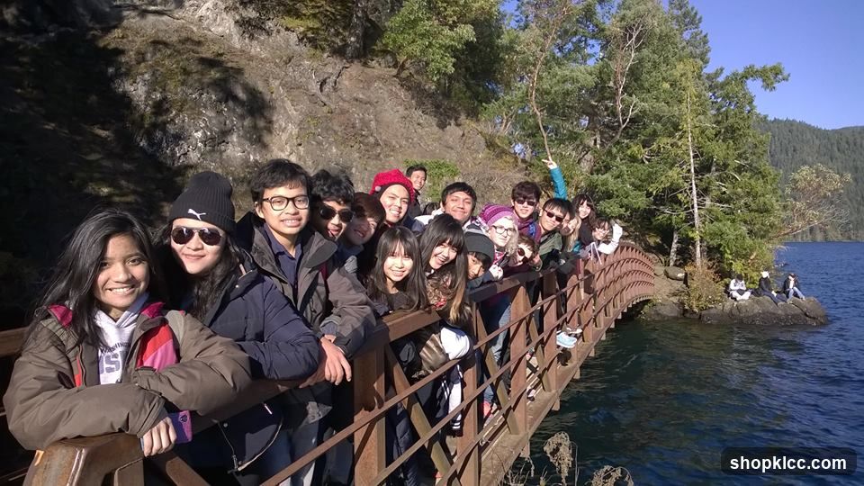 Group on a bridge
