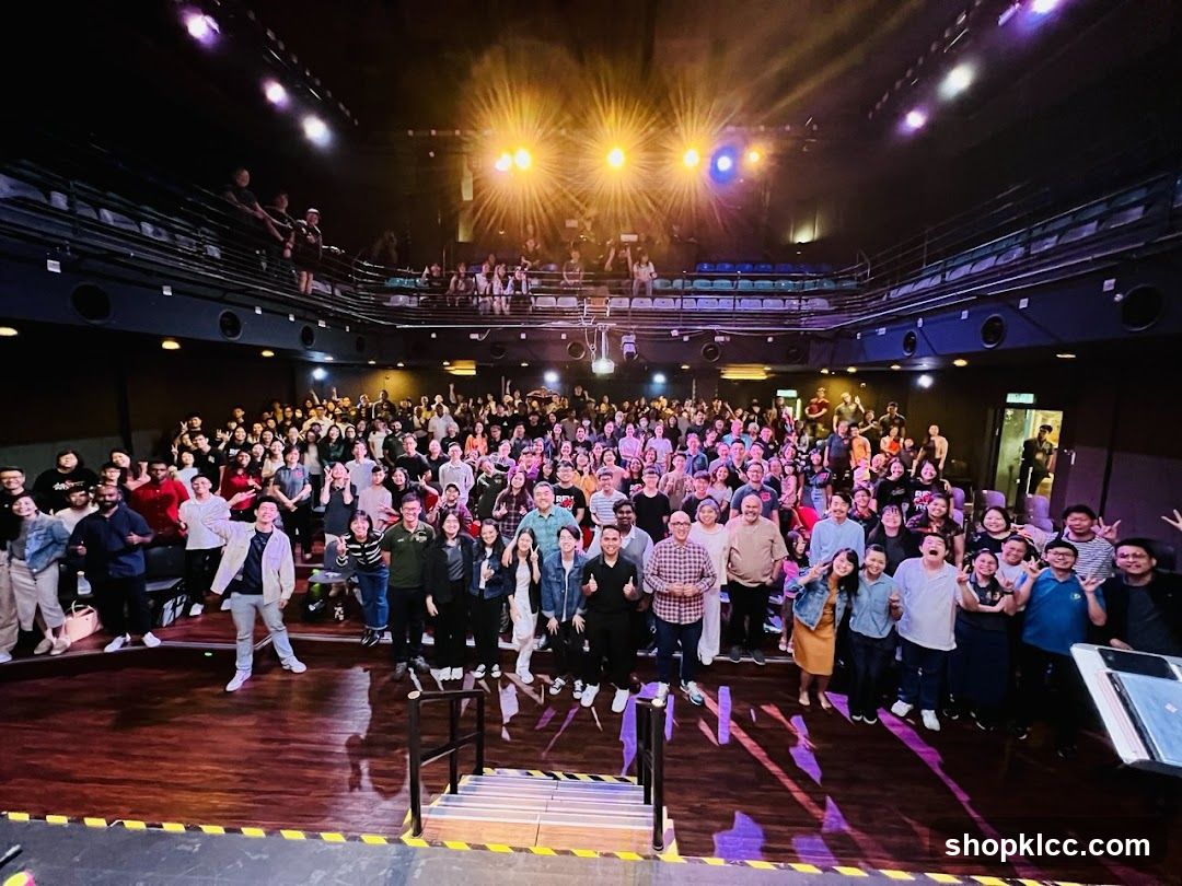 Audience in a theater