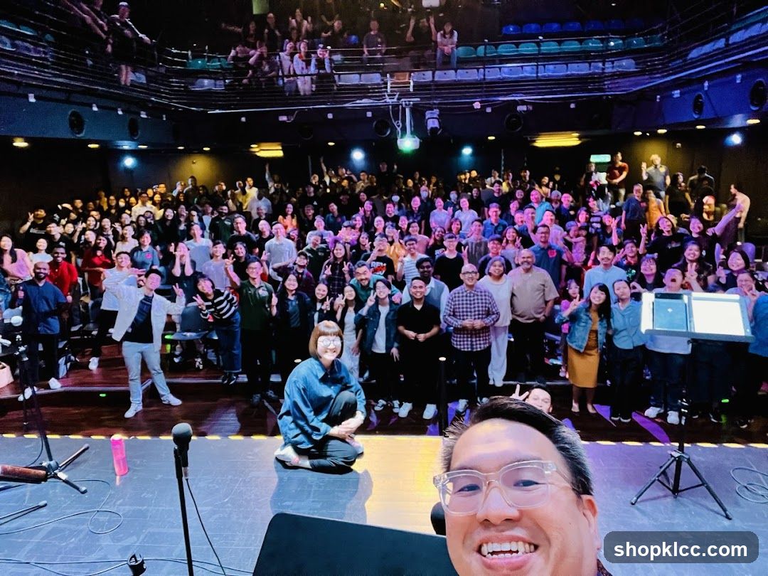 Audience in a theater