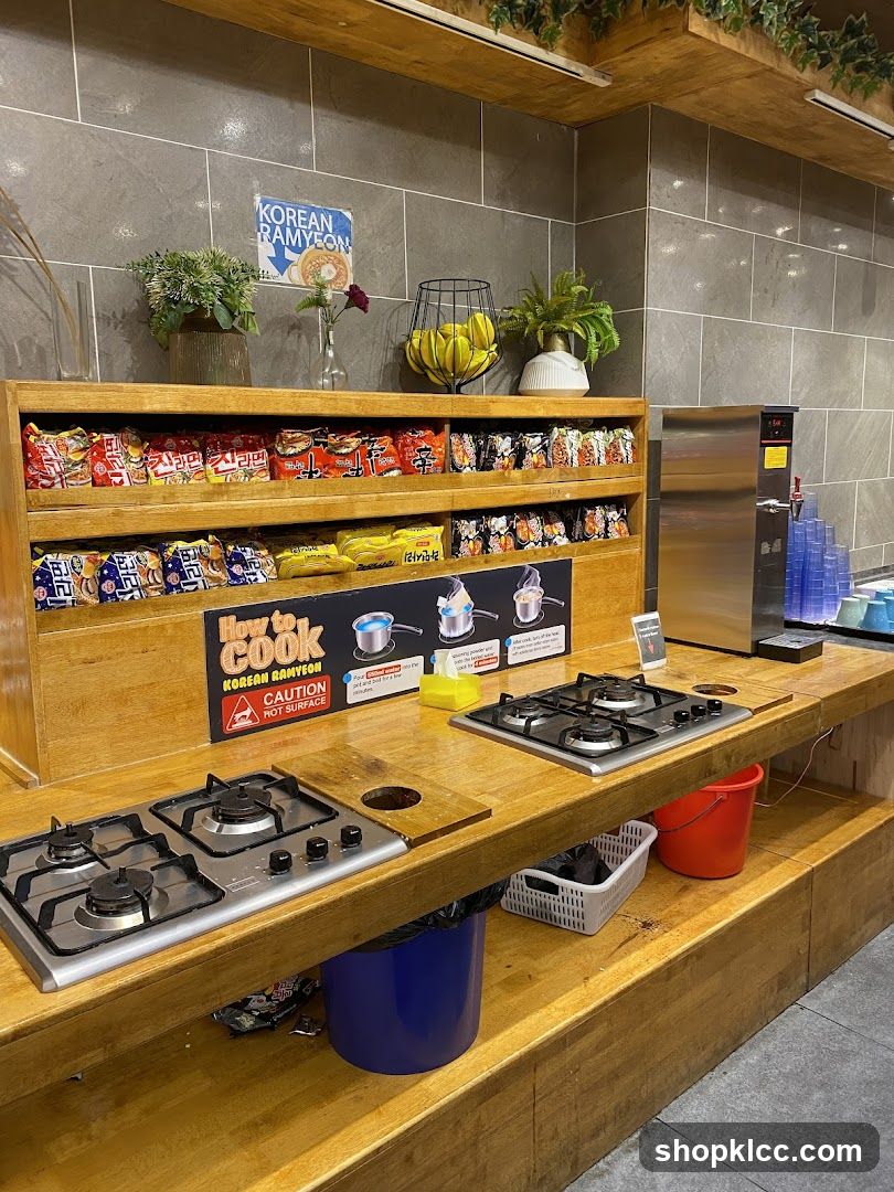 Ramyon Cooking Station