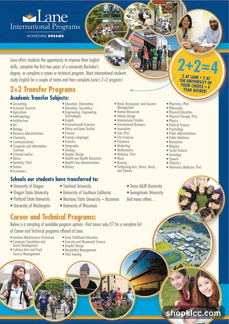 Lane International Programs Brochure