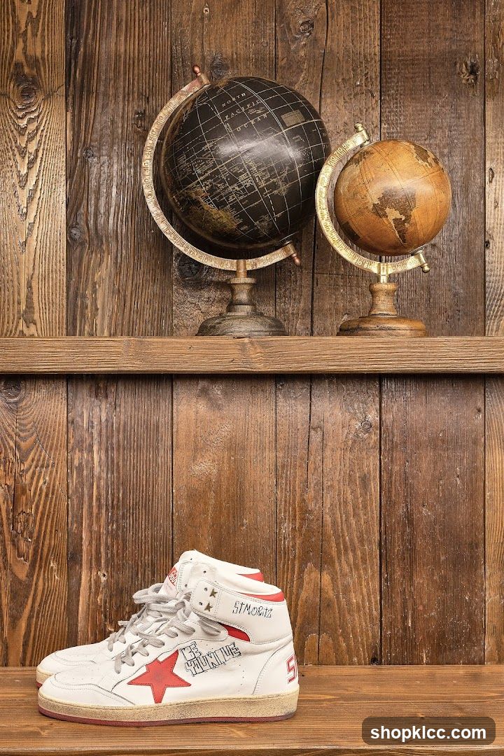 Sneakers and Globes