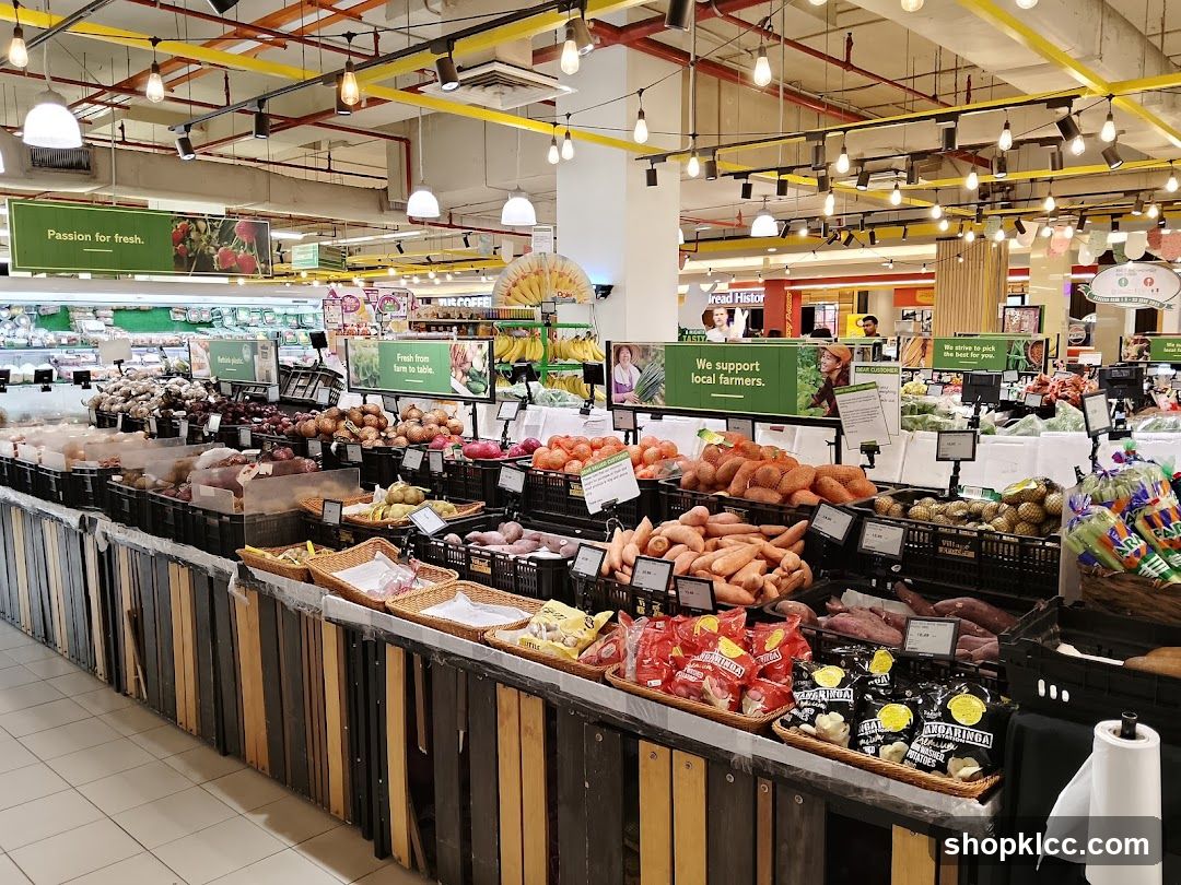 Supermarket Produce Section