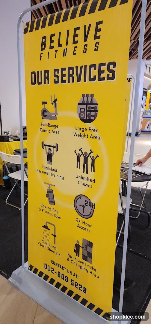 Believe Fitness Services Banner