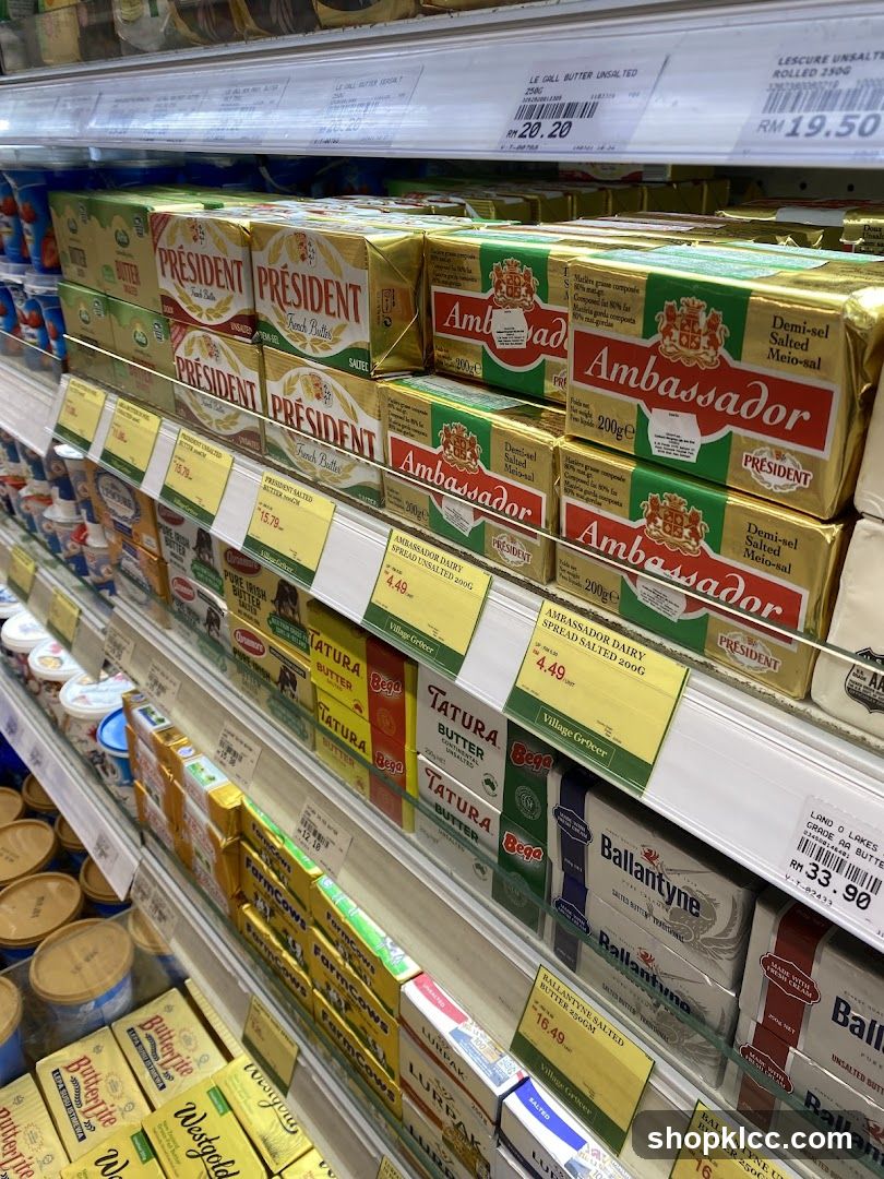 Butter Products on Shelves