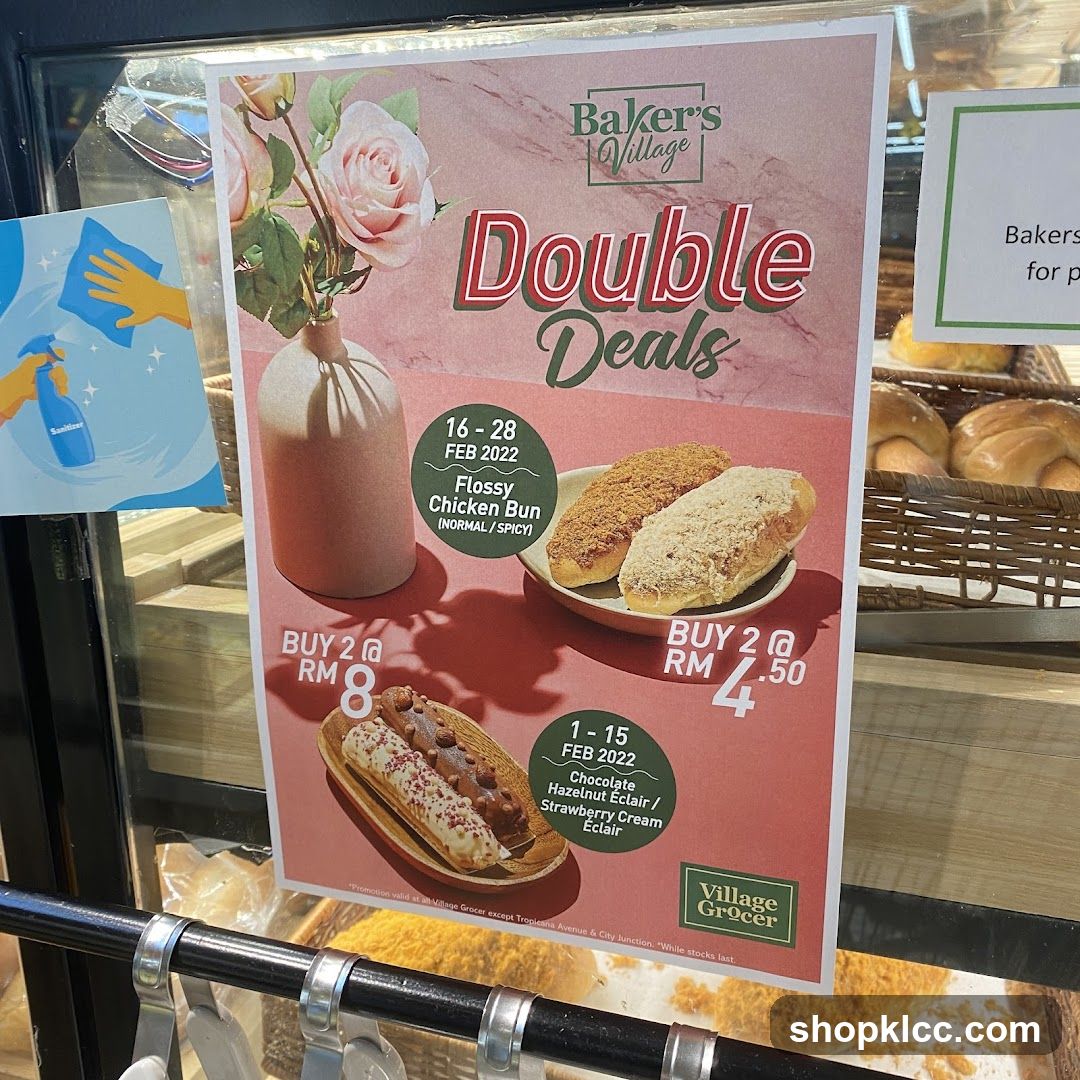 Baker's Village Double Deals Promotion