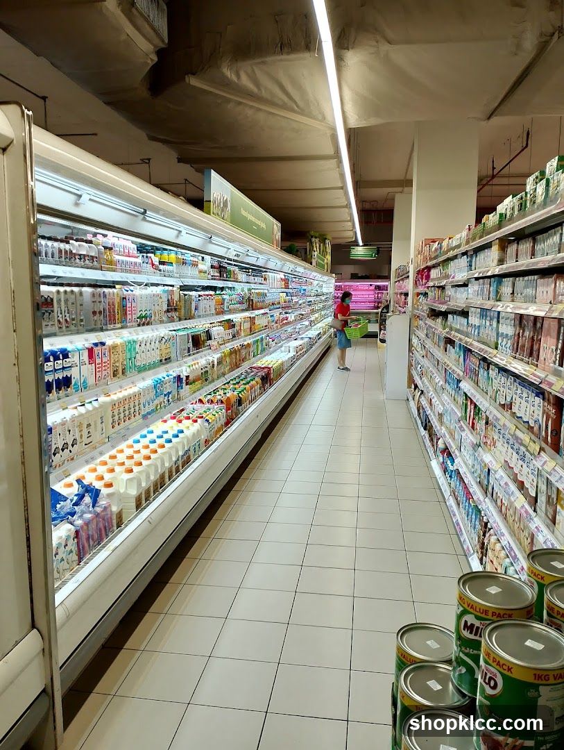 Supermarket Dairy Aisle