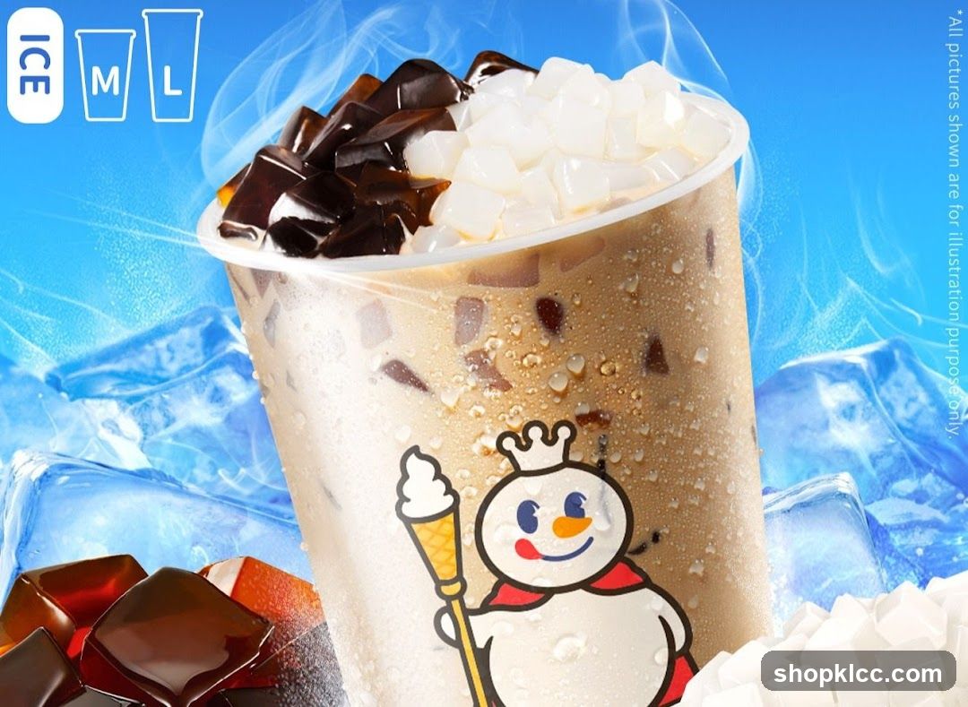 Iced Drink with Toppings