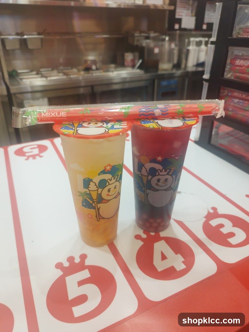 Two Bubble Teas