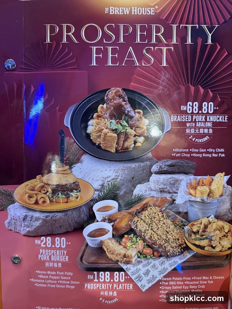 The Brew House Prosperity Feast