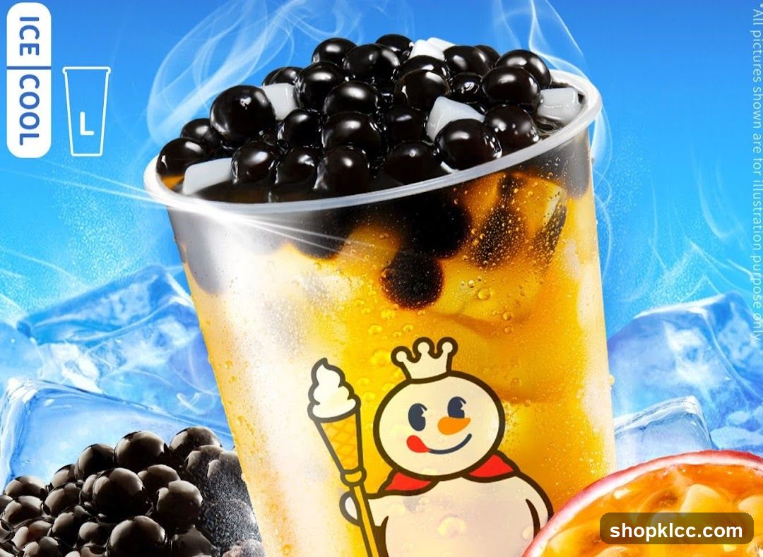 Bubble Tea Advertisement