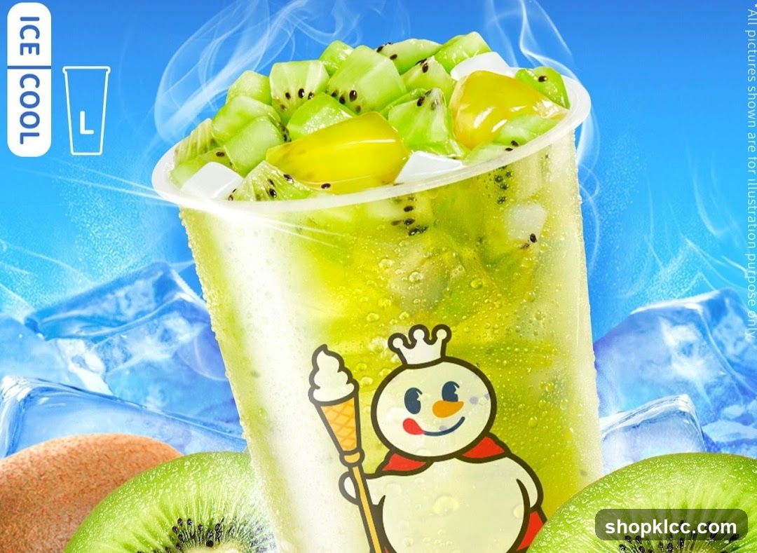 Kiwi Drink Advertisement