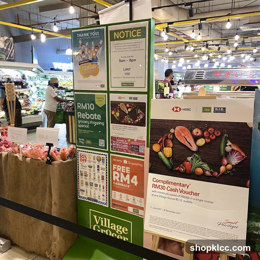 Village Grocer Promotions