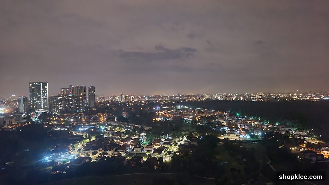 Night Cityscape View
