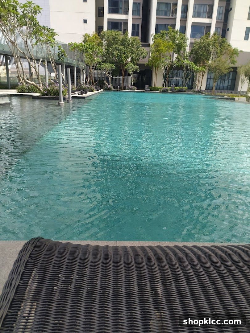 Poolside View