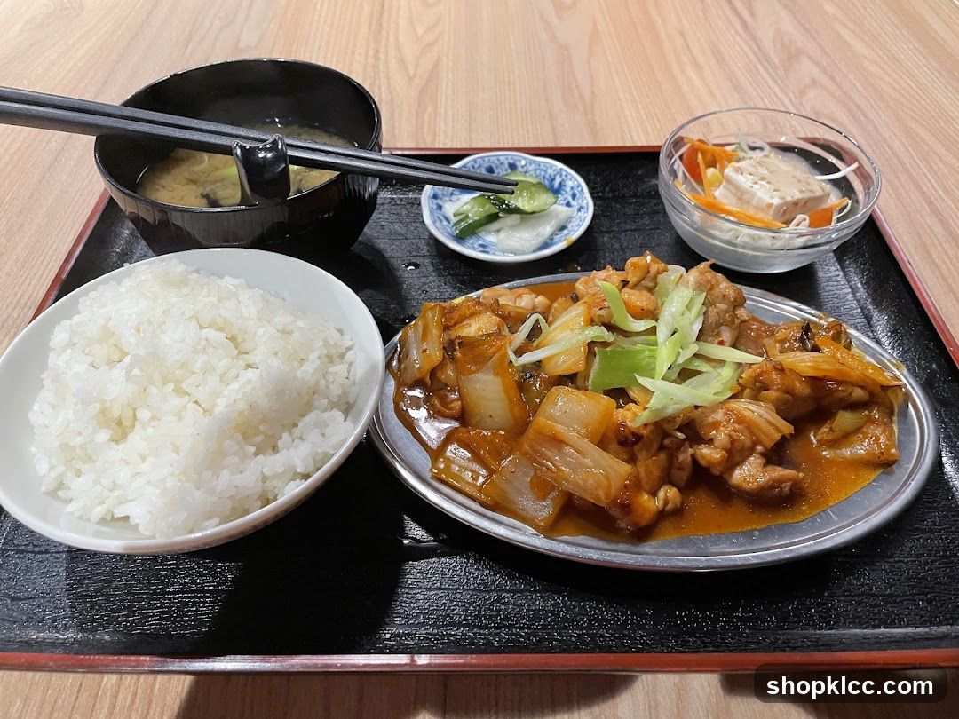 Japanese Meal Tray