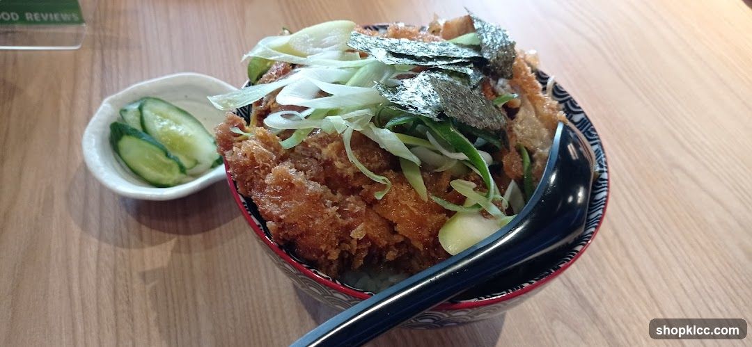 Katsu Don with Pickles
