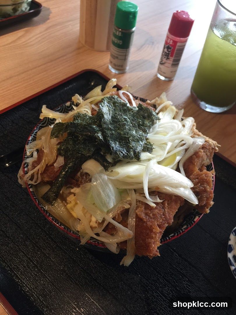 Katsu Don with Toppings