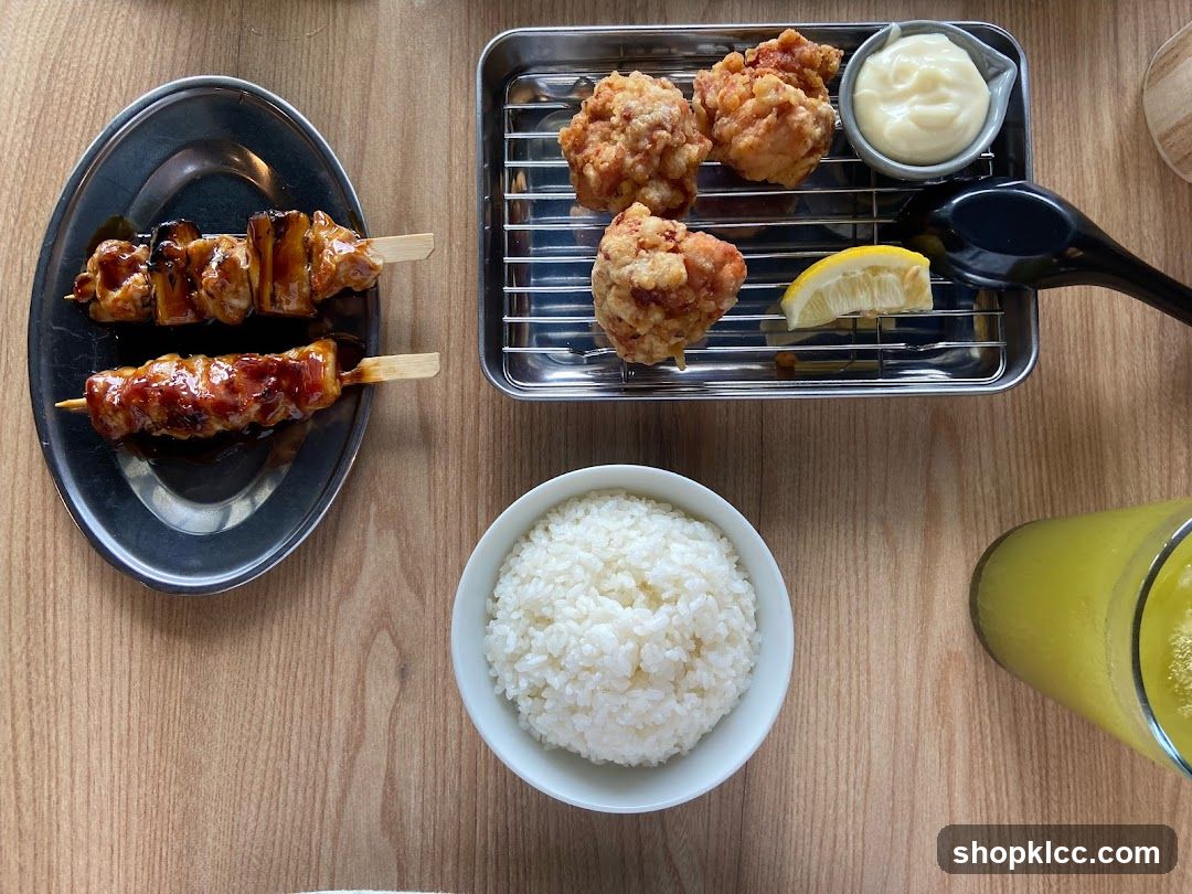 Japanese-style meal set
