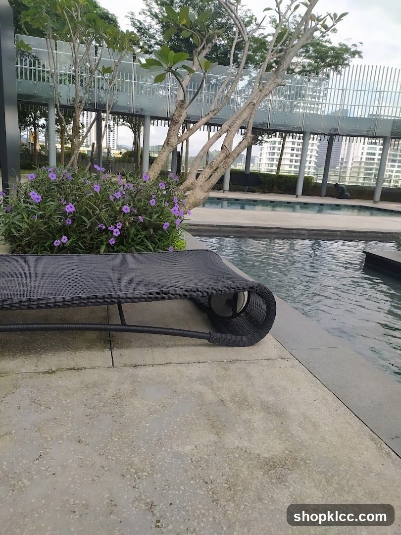 Poolside Lounge Area