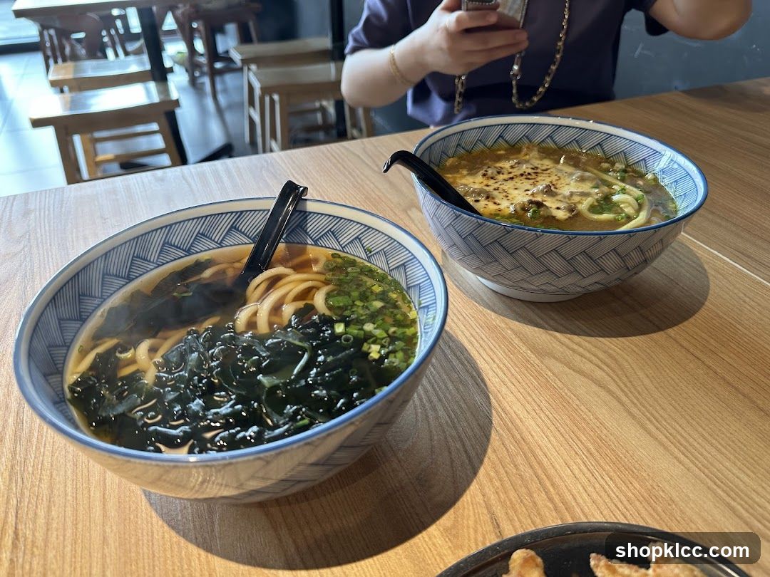 Ramen Bowls at a Restaurant