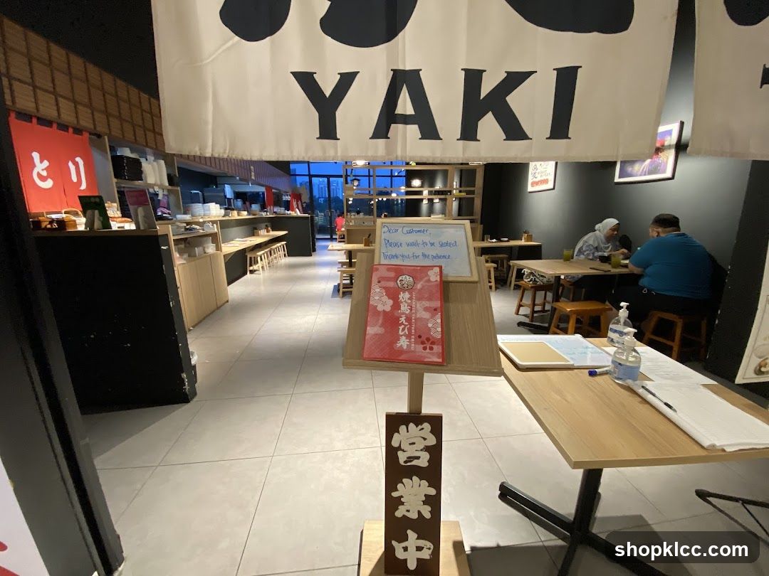 Yaki Restaurant Interior