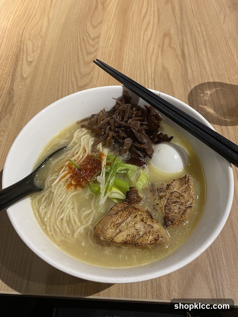 Ramen Bowl with Toppings
