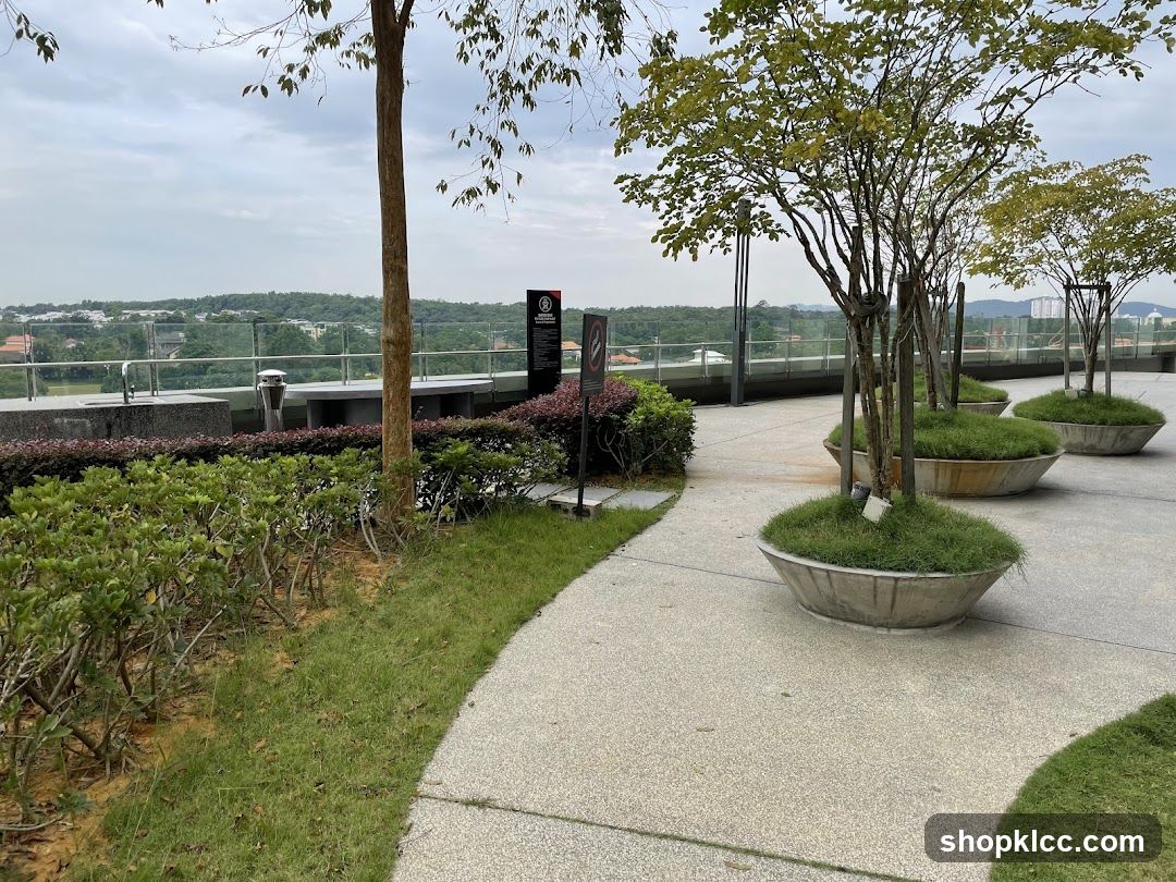 Rooftop Garden View
