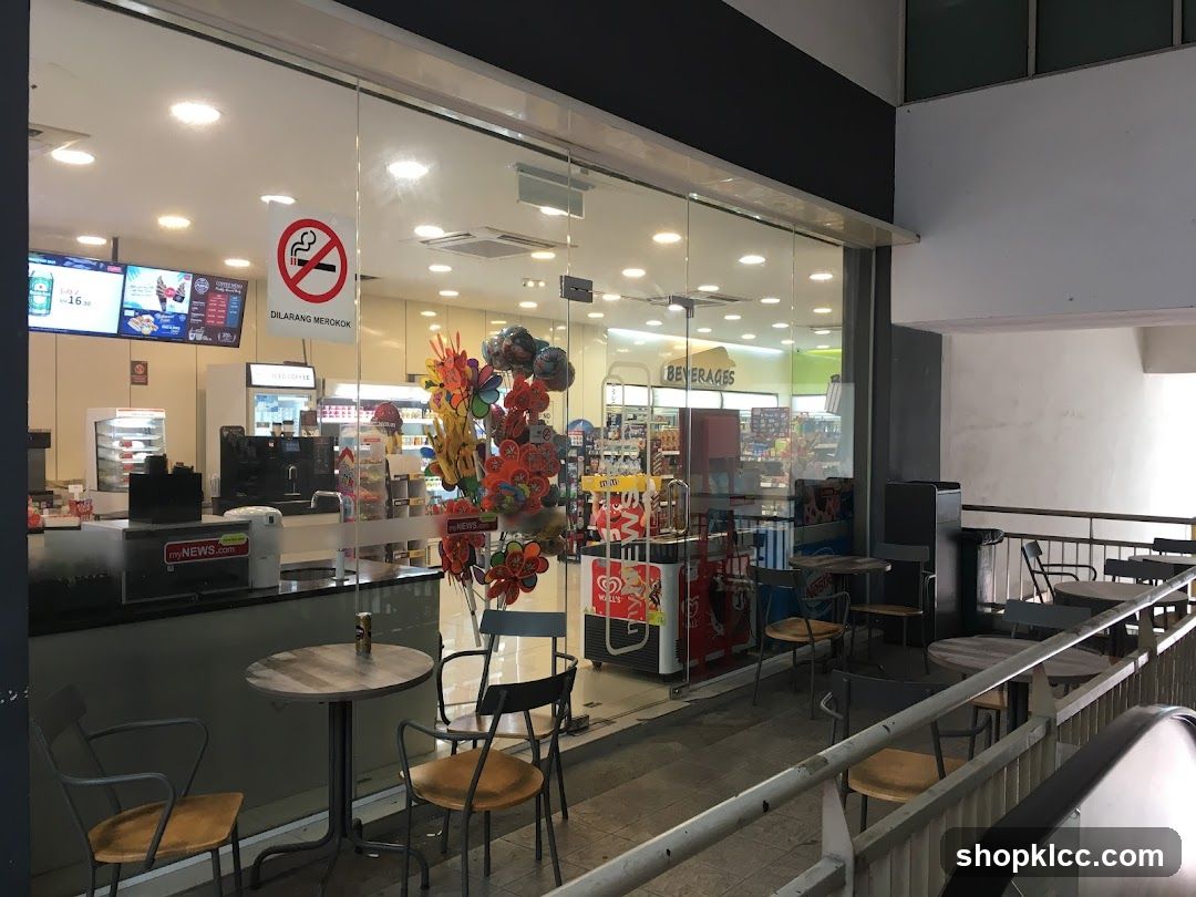 Convenience Store Interior View