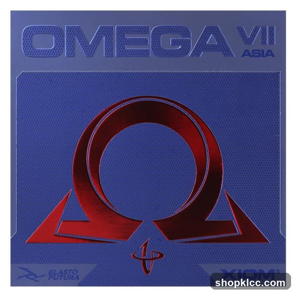 Xiom Omega VII Asia Table Tennis Rubber