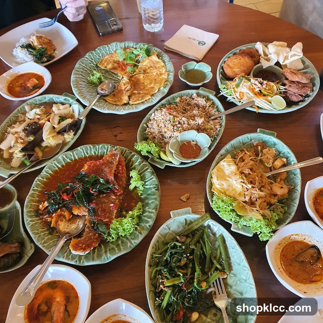 Thai Food Spread
