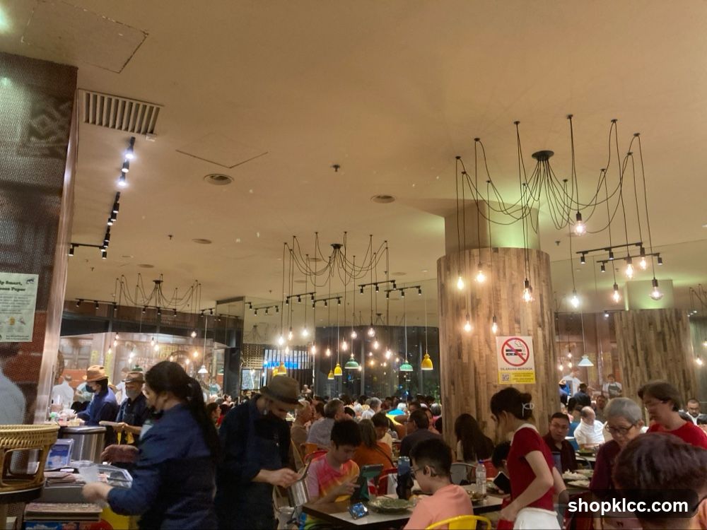 Busy Restaurant Interior