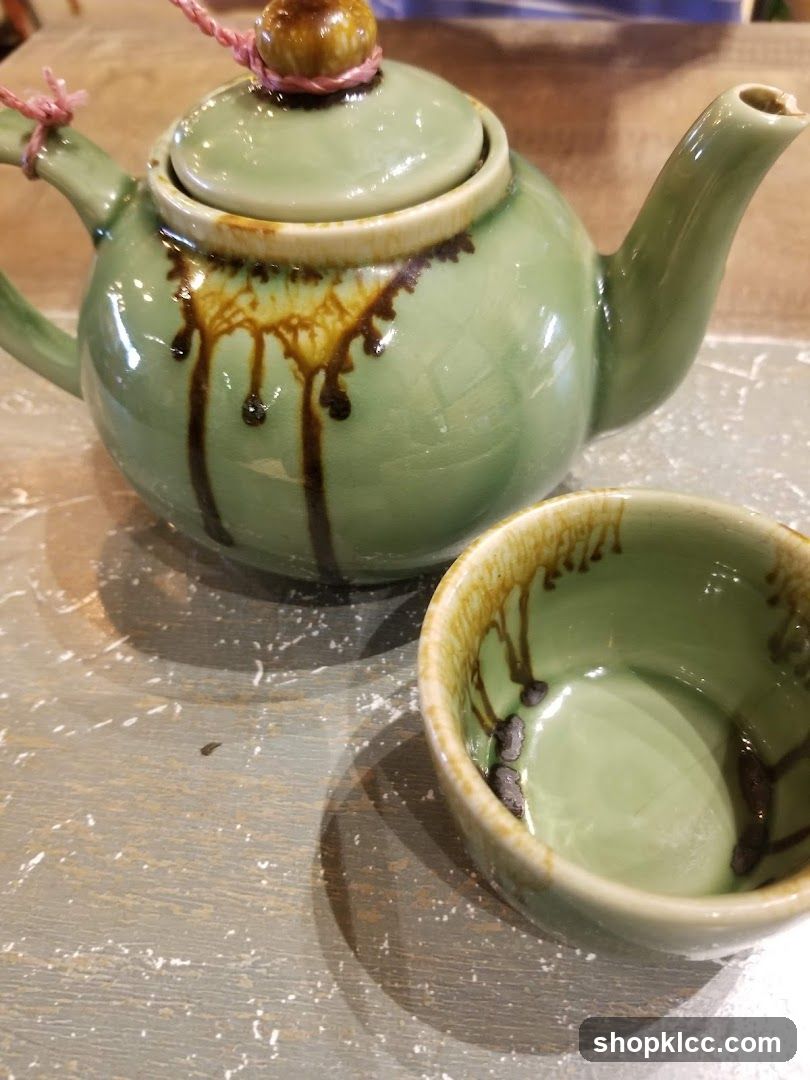 Teapot and Cup