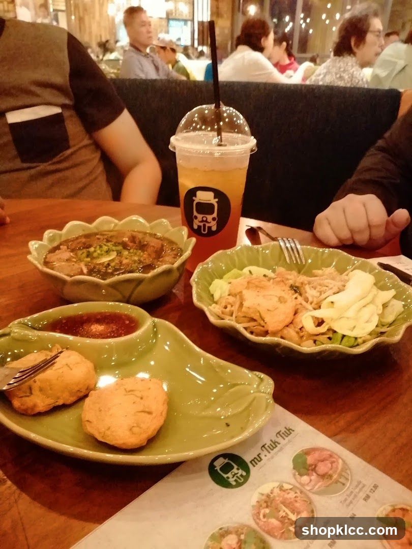 Food and Drink at Mr. Tuk Tuk