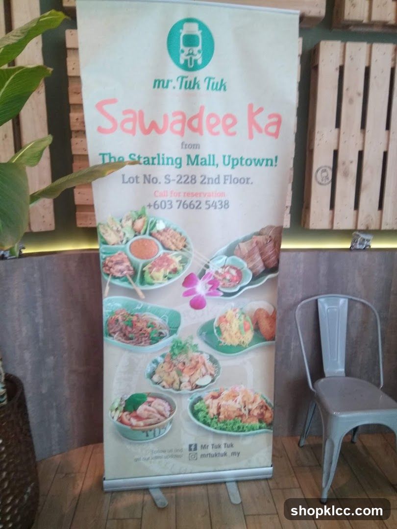 Mr. Tuk Tuk Sawadee Ka Banner